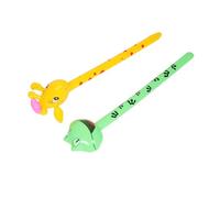 Toyvian 2 Pezzi Giocattoli per la testa animale gonfiabile kit di palloncini per animali giocattoli gonfiabili per palloncino gonfiabile giraffa mazze di palloncini gonfiabili pvc