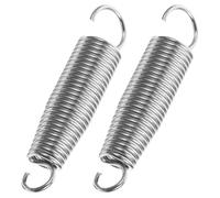 Toyvian 2 Pezzi Molle in Metallo per Pedale Batteria Professionale, Molla del Pedale Percussione Compatta ad Elevata Resistenza per Pedali Cassa