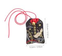 Toyvian 2 Pezzi Omamori Giapponese in Sacchetti Portafortuna Leggeri e Resistenti Talismani Tradizionali per Protezione e Decorazione Casa Stile Giapponese per Festival e Capodanno