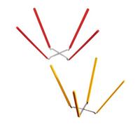 Toyvian 2 pezzi Pz Raffredda Torta Pieghevole con Gambe in Acciaio Inossidabile e Silicone Supporto Stabile per Chiffon Cake da Accessorio Cucina per Raffreddamento e Conservazione Forma