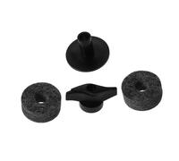 Toyvian 2 Pezzi Ricambi Per Accessori Piatti Ammortizzatori Supporto Per Pad Per Batteria Hardware Per Batteria Per Cuscinetti in Lana Per Supporto Per Manicotto in Plastica