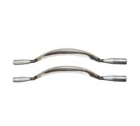 Toyvian 2 Pezzi Strumento per Scortecciare Al Carbonio con Design Utensile Antiscivolo per Rimozione e Raschiatura Impurità per Giardinaggio e Falegnameria
