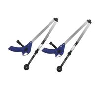 Toyvian 2 Pezzi Strumento Rifiuti Pinza Leggera per Spazzatura con Ergonomico per Spazi Difficili