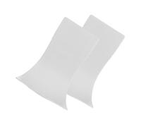 Toyvian 2 pezzi Vaschetta Antigoccia per Dispenser Sapone Bianca Resistente e Durevole per Bagno e Cucina Facile da Pulire
