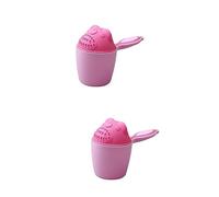 Toyvian 2 Pz baby cucchiaio tazza di shampoo spruzzatore di palette per shampoo tazza per il risciacquo del bagnetto fare un bagno Irrigatori cucchiaio di shampoo bambino secchio