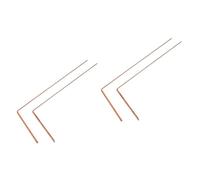 Toyvian 2 Set Bacchette Da Rabdomante Per Rilevamento Sotterranea Strumento Divinatorio Leggero E Pratico Per Esplorazioni E Ricerca Idriche 2 Pezzi * 2