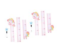 Toyvian 2 Set Di Adesivi Per Per Bambini Grafico Di Crescita Adesivi Da Parete Tema Animali Dei Cartoni Animati Decorazione Per La Stanza Dei Bambini