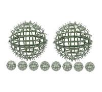 Toyvian 2 Set Palline Decorativper Decorazioni Matrimonio Struttura Leggera per Piante Artificiali 5 Pezzi*2