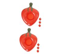 Toyvian 2 Set Portabicchieri Gonfiabile Per Piscina Galleggiante Per Bevande Per E Giochi Per Decorazione Per Pool Party E Galleggiante 4 * 2