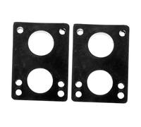 Toyvian 2 Set Riser Per Skateboard Pu Ammortizzatori Damping Per Stabilità E Comfort La Corsa Per Skateboard Surfing 2 * 2