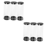 Toyvian 2 Set Scatola Trasparente Contenitore per Palline Golf E Negozio Design Esposizione E Conservazione 3 Pezzi*2
