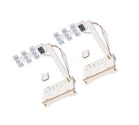 Toyvian 2 Set Segnale Stradale in Legno con Programmazione Digitale Semplice Kit Educativo Traffico per Apprendimento Regole e Sicurezza Attività Genitore-figlio