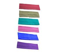 Toyvian 2 Set Yoga Maestro Fasce Da Donna Accessori Per Morbida Fascia Da Allenamento Cerchietti Fascia Da Corsa Avvolgere La Testa Tessuto Colore Casuale 6 Pezzi * 2