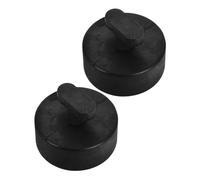 Toyvian 2 Tamponi in Gomma per Cric Pad Sollevamento Auto Antiscivolo e Resistente Protezione Sottoscocca per Cruiser Gs