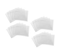 Toyvian 20 Pezzi Buste Autoadesive Trasparenti per Schede Indice Resistente Custodie per Etichette e Carte Aziendali Tasche Adesive per Ufficio Magazzino e Archivio