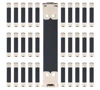 Toyvian 20 Pezzi Clip a Molla Cerniere per Borsa Telaio Flessibile Interno 85 CM Accessori Fai da Te per Cucito Portamonete Borse Artigianali e Sacchetti