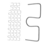 Toyvian 20 Pezzi di Estrattore per Alberi da Frutto, Legatrice, Supporto per Rami in Metallo Tipo M da 13 Cm, Stabilizzatore per Rami Ad Angolo Aperto, Strumento per Piegare I Rami