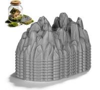 Toyvian 20 Pezzi di Modelli di Rocce in Miniatura, Simulazione di Rocce, Micro Paesaggio, Ornamento, Montagna, Bonsai in Miniatura, Decorazione per La Casa, Scrivania, Giardino, Paesaggio