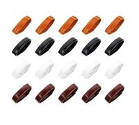 Toyvian 20 Pezzi Supporti per Cinturini in Vera Pelle 20Mm Anelli di Fissaggio per Orologi Accessori per Orologi Resistenti e Comodi Compatibili Cinturini da Polso per Sostituzione e