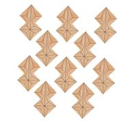 Toyvian 20 Piastrelle Pavimento Miniatura Retro Legno Vintage per Casa delle Cucina Camera Accessori