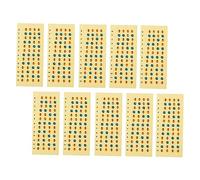 Toyvian 20pezzi Adesivi Per Note Ukulele Da Facili Da Applicare e Rimuovere Vivaci Per Principianti Design Professionale e Pratico Per Apprendere Le Chiavi Musicali
