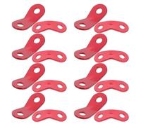 Toyvian 20pezzi Tensori Corda in Alluminio Resistenti Antiscivolo per Facile Accessori Campeggio Utili per Camper e Outdoor