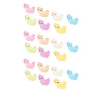 Toyvian 21 Pezzi Miniature Fox Figurines in Resin Luminous The-dark Animal Models For Fairy Garden Dollhouse Accessories And Desktop Micro Landscape Decorations