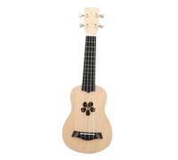 Toyvian 21 Pollici DIY Ukulele Kit Hobby Creativi Adulti e Ragazzo Ragazza, Hand Painting, Set Legno e Plastica, Strumento da Assemblare