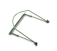 Toyvian 24fori Harmonica Neck Holder Supporto Inossidabile Per Armoniche Rack Per Bocca Organizzata Accessorio Per Musicisti e Appassionati Di Musica Verde
