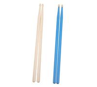 Toyvian 2paia Bacchette Per Batteria Legno Bacchette Per Percussione Leggere e Portatili Per Musicisti Di Tutte Le Età