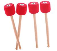 Toyvian 2paia Bacchette Per Grancassa Di Bacchette Per Percussioni Testata in Schiuma Eva Bacchetta Per Batteria Strumento Percussione Accessorio Per Banda
