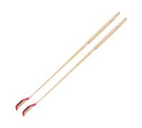 Toyvian 2pezzi Accessori Bamboo Per Yangqin Con Testa Ebano Strumento Musicale Pratico e Durevole Per Migliorare Espressione Musicale e La Tecnica