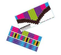 Toyvian 2pezzi Adesivi Per Note Kalimba Stickers Per Pianoforte Facili Installare Principianti Apprendere Melodie e