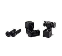 Toyvian 2pezzi Albero per Corde Rullo in Metallo Supporto per Albero per Corde Rullo Accessori per Strumenti Musicali Compatibile Chitarra Elettrica e Basso Riduce lo Stress Sulle Prevenen