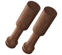 Toyvian 2pezzi Bacchetta Per Campane Tibetane in Legno Accessorio Per Percussioni Bastoncino Per Campane Tibetane Per Meditazione e Suono Rilassante