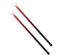 Toyvian 2pezzi Bacchette Per Batteria Da Esibizione Con Testa in Feltro Bacchette Musicali Per Strumenti Percussione Mazzuole Per Batteria Accessorio Per Percussioni