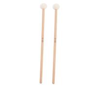 Toyvian 2pezzi Bacchette Timpani Professionali Con Testa Feltro e Manico Strumenti Musicali Per Percussioni Per Professionisti e Studenti