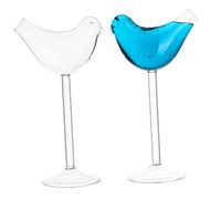 Toyvian 2pezzi Bicchieri Da Cocktail Vetro Trasparente Design Animale Bicchieri Martini Festa Bar Uso Versatile Bevande Calici