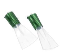 Toyvian 2pezzi Bocchino Per Ancia Suona Resina Plastica Adattatore Per Fischietto Musicale Accessorio Per Migliorare La Qualità Del Suono e Pratica