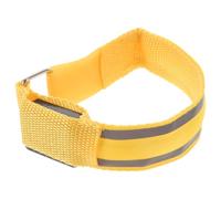 Toyvian 2Pezzi Braccialetti LED Riflettenti per Sicurezza Notturna Bracciale per Corsa Fascia Braccio Luminosa