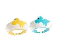 Toyvian 2pezzi Cappello Da Bagno Per Ragazzo Ragazza Di Cuffiette Per Lavaggio Protezione Orecchie e Occhi Accessorio Sicuro Per Bagnetto Dei Toddler