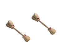 Toyvian 2pezzi Castagnette Doppia Testa Per Ragazzo Ragazza Strumenti Musicali Educativi Per Sviluppare Talento Musicale e Ritmo Giocattoli Di Percussione Per Ragazzo Ragazza e Ragazzo