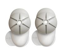 Toyvian 2Pezzi Child Safety Door Finger Pinch Guard Soft Door Stopper Prevents Finger Injuries Easy To Install Durable Material Suitable For Home And Office Use