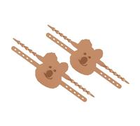 Toyvian 2pezzi Coperture Silenziose Per Serrature Per Porta Dispositivo Antishock Per Porte Da Camera e Nursery Per Leggeri Dormienti Protezione Da Rumori Di Chiusura e Improvvisi
