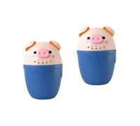 Toyvian 2pezzi Coppetta Da Bagno Per Design Forma Di Maialino Confezione Da Utile Per Bagno e Lavaggio Dei Strumento Multifunzionale Blu Profondo Per Giardinaggio