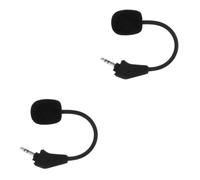 Toyvian 2pezzi Cuffie Con Microfono Asta Flessibile Per Insegnamento e Streaming Accessorio Professionale Per Conferenze e Gaming Compatibile Laptop