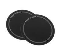 Toyvian 2pezzi Cuscinetti Per Allenamento Protezione Per Pelli Di Batteria Cuscinetto Insonorizzato Per Tamburi Kit Per Esercitarsi La Batteria Pad Per Antiscivolo Singolo Adesivo Per Gran