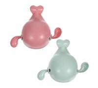 Toyvian 2pezzi Giocattoli Da Bagno Per Giochi Vento Forma Di Balena Per Bagno e Divertenti e Sicuri Stimolano La Coordinazione e Gioco Interattivo