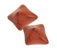 Toyvian 2pezzi Palline Massaggio in Legno Portatili Palle Decorative Per Esercizi Manuali e Rilassamento Per Allenare i Muscoli Delle Mani e Ridurre La Tensione