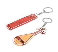 Toyvian 2pezzi Portachiavi Musicale Strumento Miniatura Accessori Per Chiavi Ciondolo Cinese Guzheng e Pipa Decorazione Auto e Borsa
